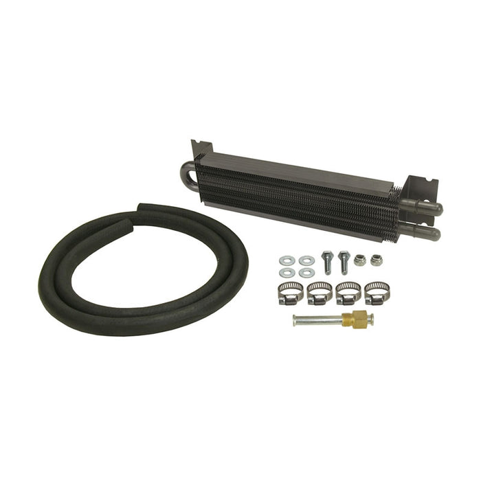 Derale 2 Pass 13 Inch Copper/Aluminium Frame Rail Transmission Oil Cooler Kit 13222