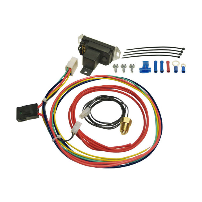 Derale Adjustable Electric Fan Controller, 3/8" NPT Thread In Probe 16749