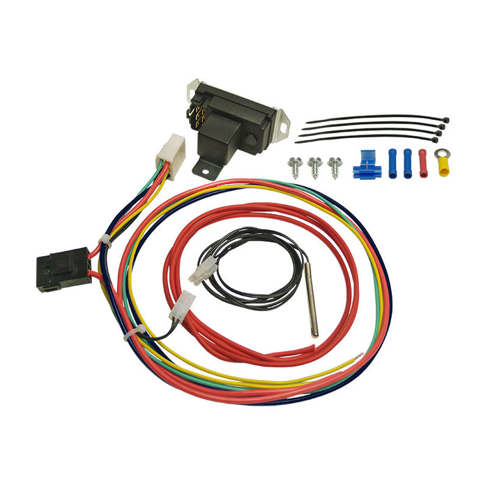 Derale Adjustable Electric Fan Controller, Push In Radiator Probe 16759