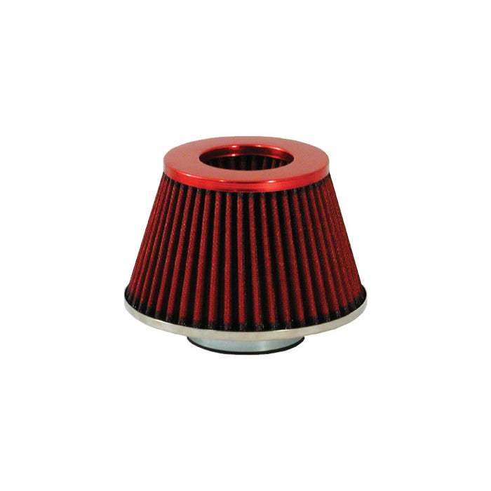 Simota Power Stack Low Wide 77mm Neck Pod Air Filter, Red Top Red Element