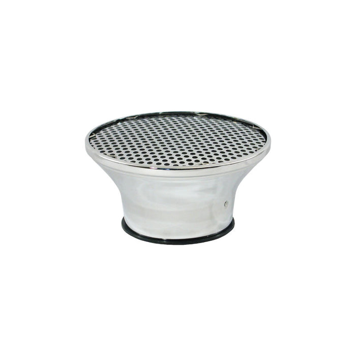 Chrome Velocity Stack Air Cleaner, 5-1/8" Neck Suits Holley Edelbrock