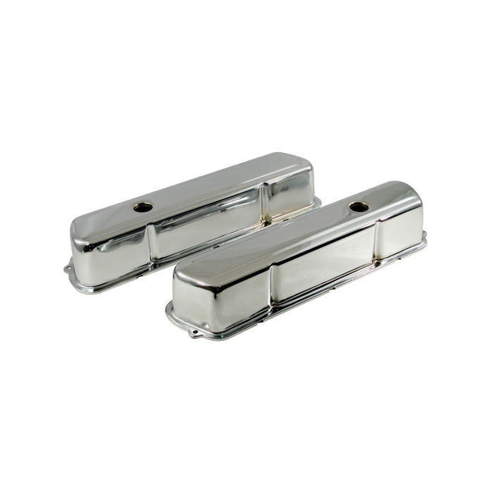 Chromed Steel Holden V8 Rocker Cover 253 308, Smooth Finish