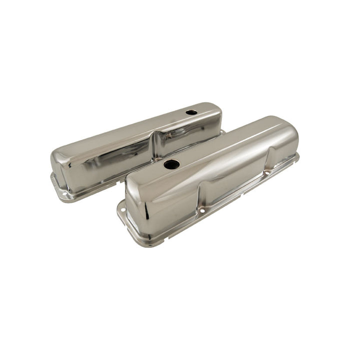 Chrome Steel Ford FE Big Block 352 390 406 427 428 Valve Covers