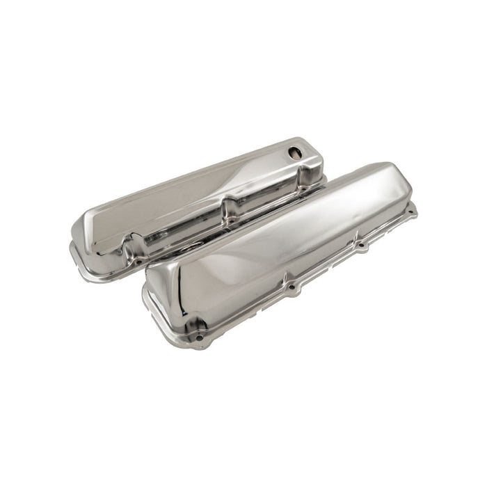 Chrome Steel Ford Big Block V8 429 460 Valve Covers