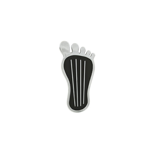 Chrome Steel 9 Inch Surfer Barefoot Gas Pedal Pad Cover Australian Auto