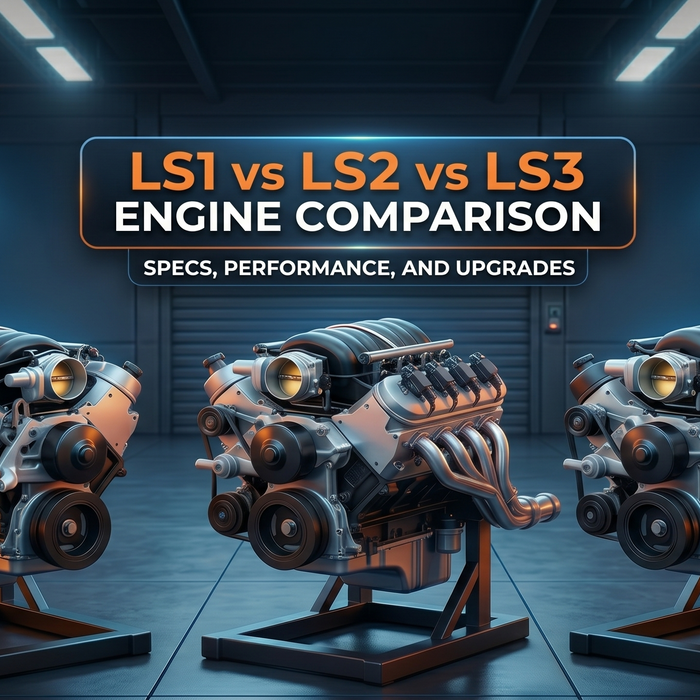 LS1 vs LS2 vs LS3 Engine Comparison: Specs, Performance and Upgrade