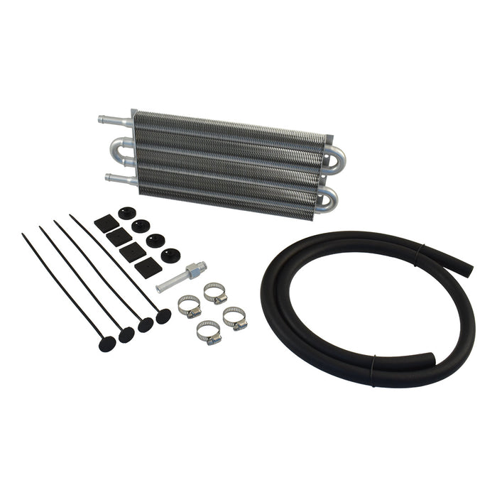 Transmission Oil Cooler Kit, Tube & Fin, 12.75" x 5" x 0.75"