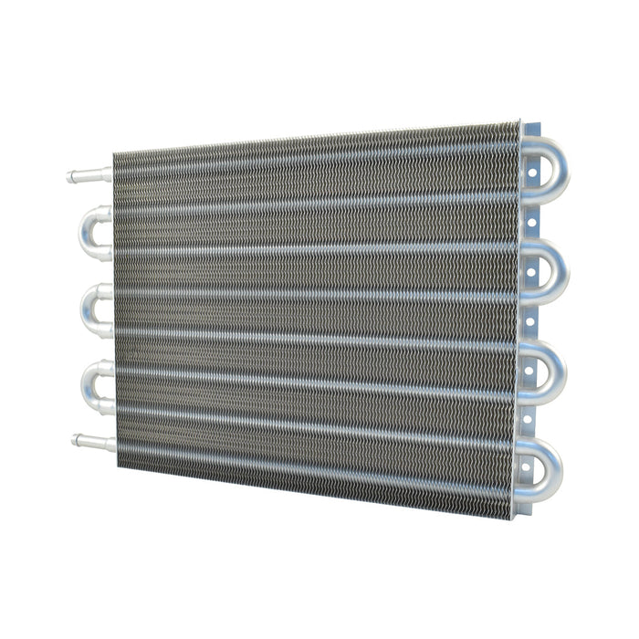 Transmission Oil Cooler Kit, Tube & Fin, 15.5" x 10" x 0.75"