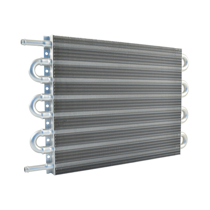Transmission Oil Cooler Kit, Tube & Fin, 15.5" x 10" x 0.75"