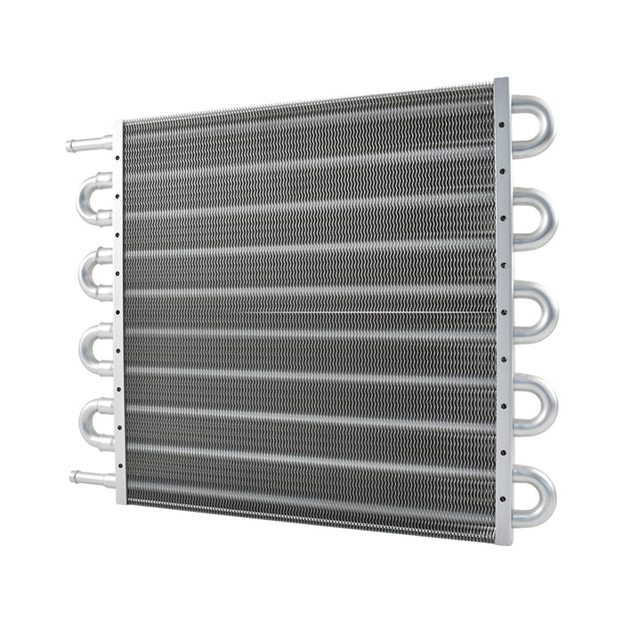 Transmission Oil Cooler Kit, Tube & Fin, 15.5" x 12.5" x 0.75"