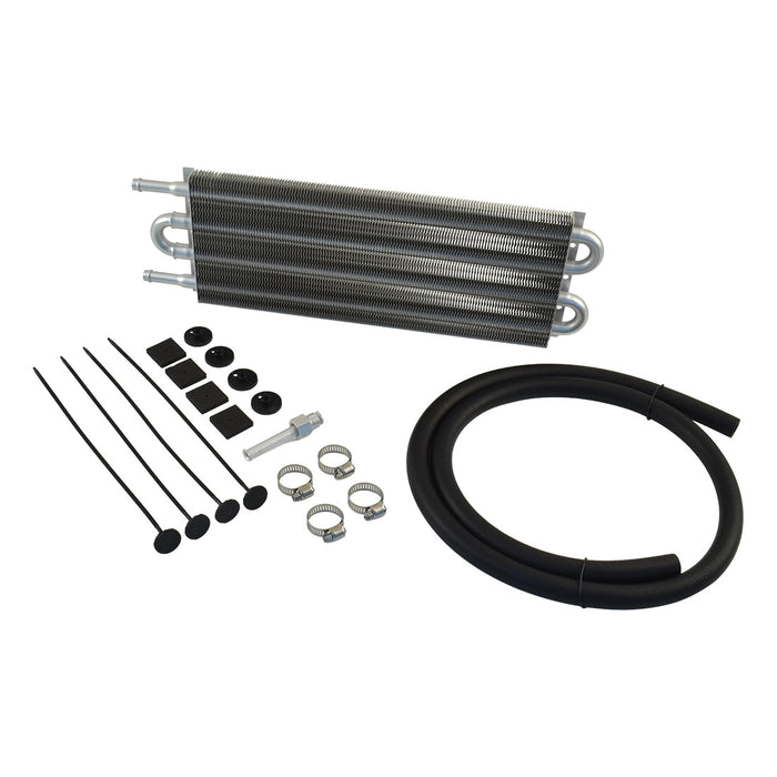 Transmission Oil Cooler Kit, Tube & Fin, 15.5" x 5" x 0.75"