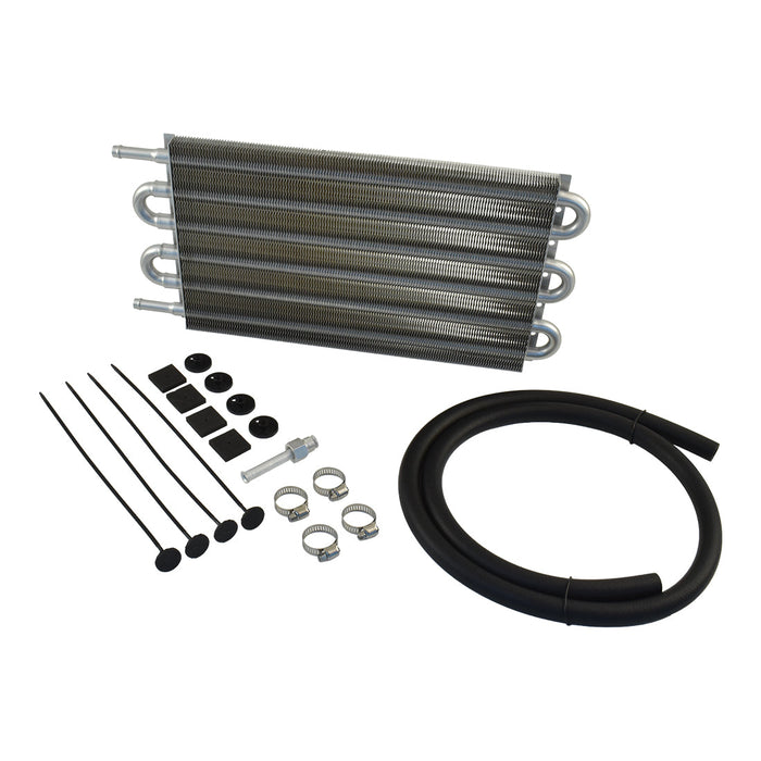 Transmission Oil Cooler Kit, Tube & Fin, 15.5" x 7.5" x 0.75"