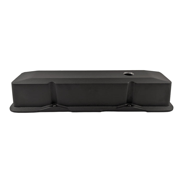 Tall Retro Style Valve Covers to suit Small Block Chev, Black