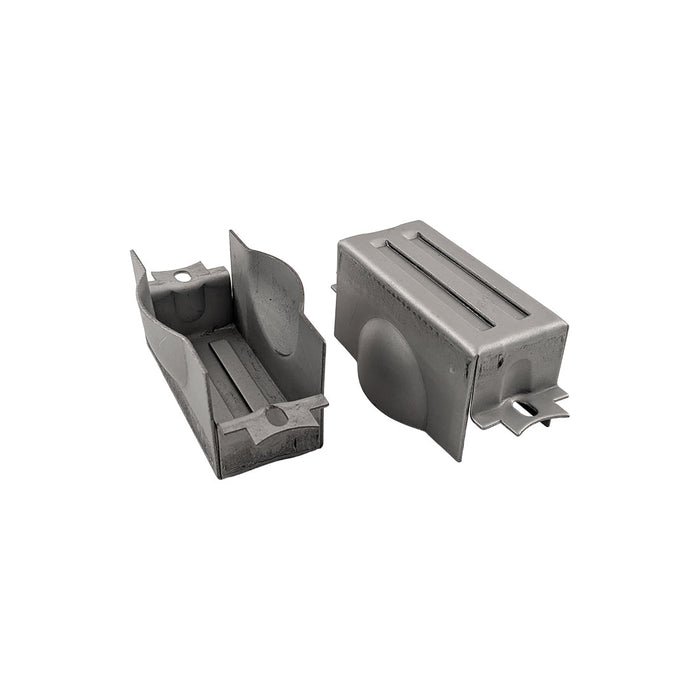 Tall Retro Style Valve Covers to suit Small Block Chev, Black