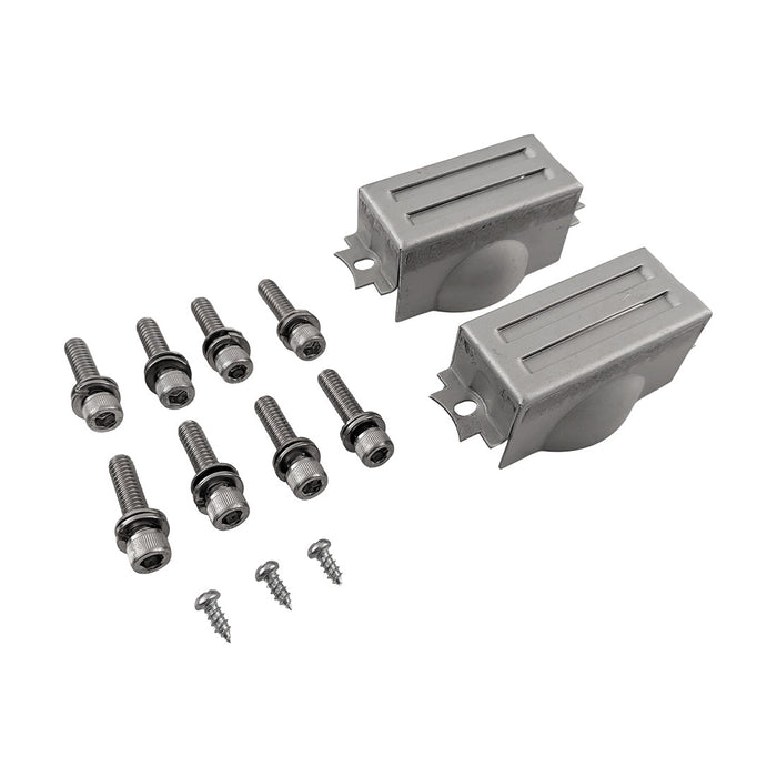 Tall Retro Style Valve Covers to suit Small Block Chev, Black