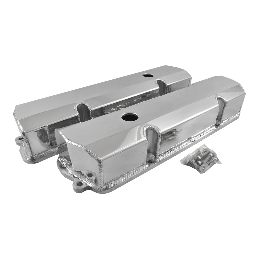 Fabricated Aluminium Holden 253 308 (pre EFI Heads) Tall Valve Covers ...