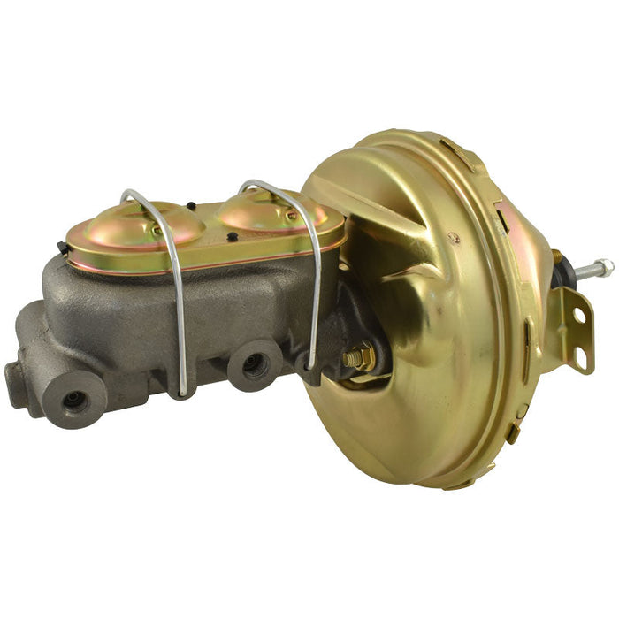 Universal 1" Bore GM Style Master Cylinder & 9" Zinc Single Brake Booster