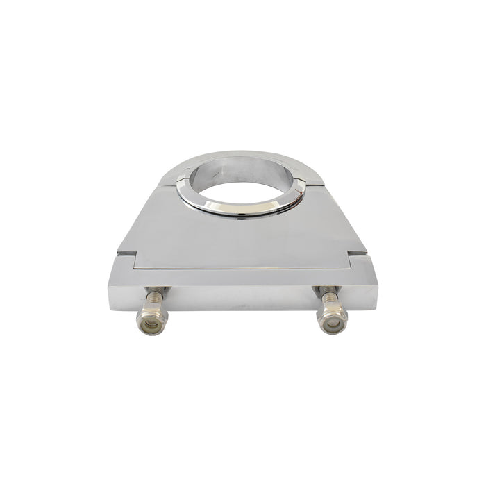 Chrome Billet Aluminium 3.5" Steering Column Drop, Suits 2" Diameter Column