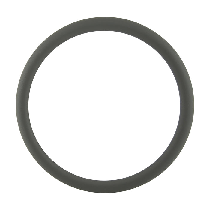 Cal Custom 14" Light Grey Leather Half Wrap Replacement for Steering Wheel