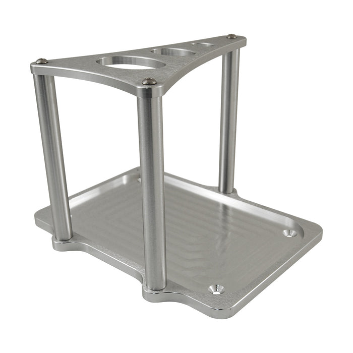 Cal Custom Clear Anodised Top Billet Aluminium Optima Battery Tray, Suits Group 34 & 78