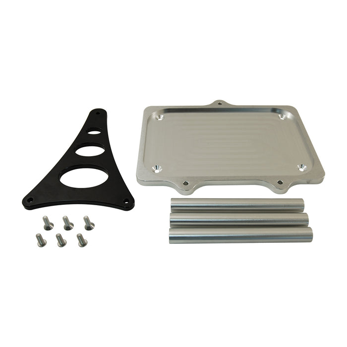 Cal Custom Black Anodised Top Billet Aluminium Optima Battery Tray, Suits Group 34 & 78