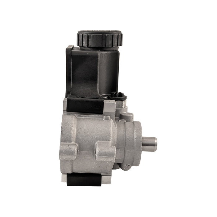 Power Steering Pump GM Type 2 with Reservoir, Natural Aluminium Housing, Universal