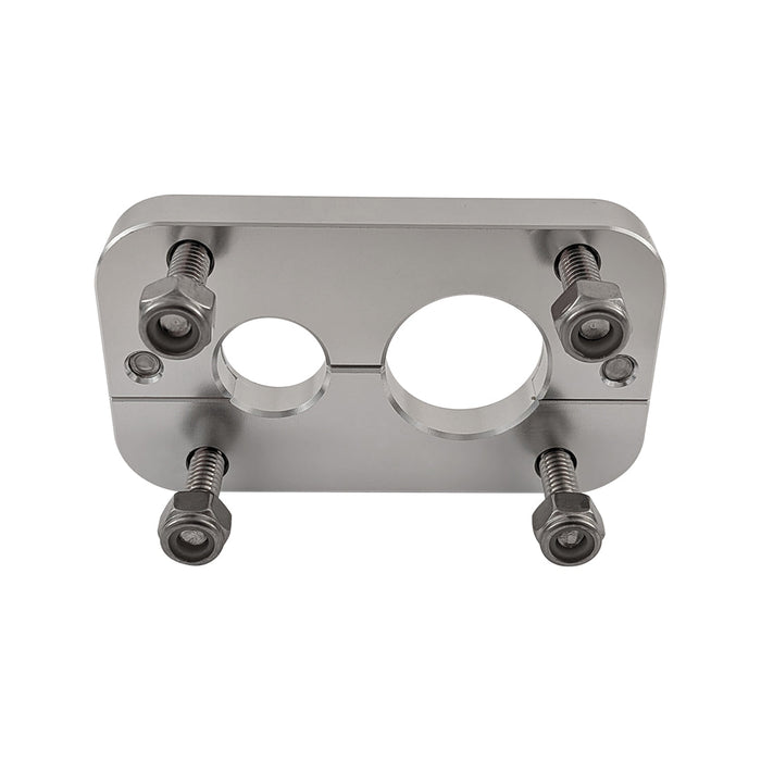 Wire Harness Pass-through Bulkhead plate, Billet Aluminium