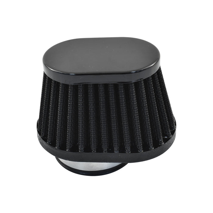 Air Filter suits VW Solex 30/31/34PICT, Height 80mm, 52mm Neck - Black