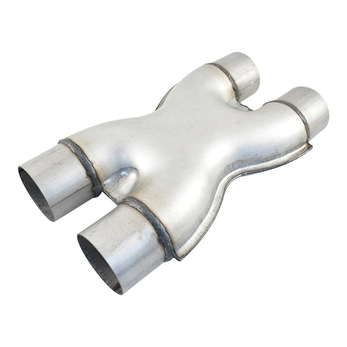 Aluminised Steel 2.25 Inch I.D. X Merge Exhaust Pipe