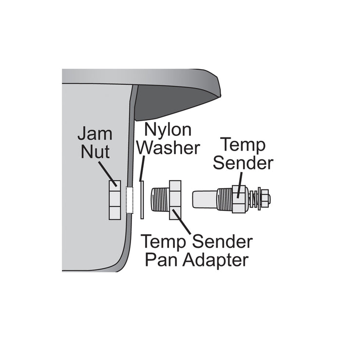 Derale Universal 1/8''NPT Transmission Pan Drain Plug Kit 13010