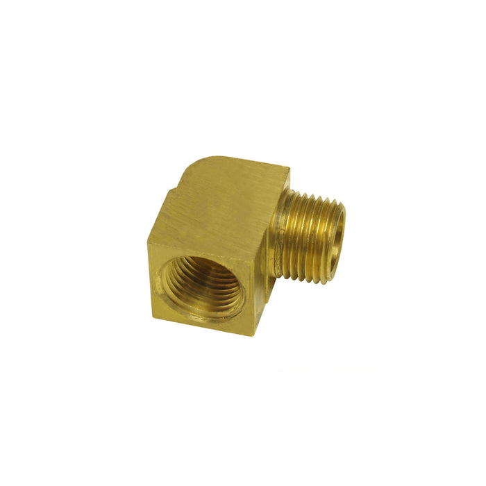 Derale Brass 3/8" NPT Female x 3/8" NPT Male 90° Fitting 98333