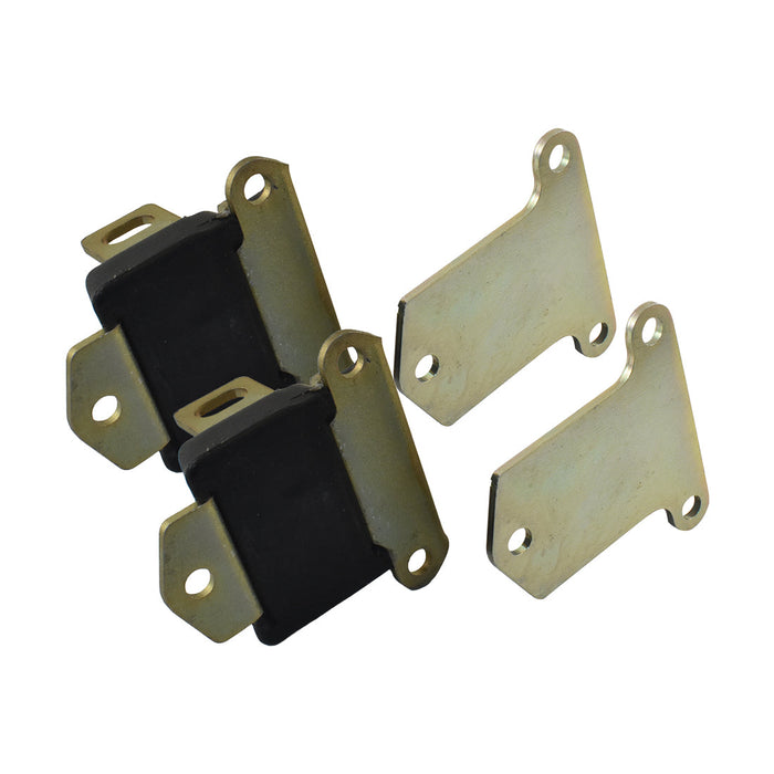 Small Block Chev Polyurethane Engine Mount Set - Wide Style