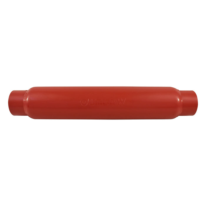 Outlaw Hot Dog Muffler, 3" Inlet/Outlet, 4" x 22" Overall