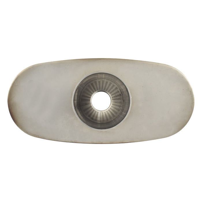Outlaw T-409 Stainless Steel Straight Through Muffler, Single 2" Inlet/Outlet, Centre/Centre