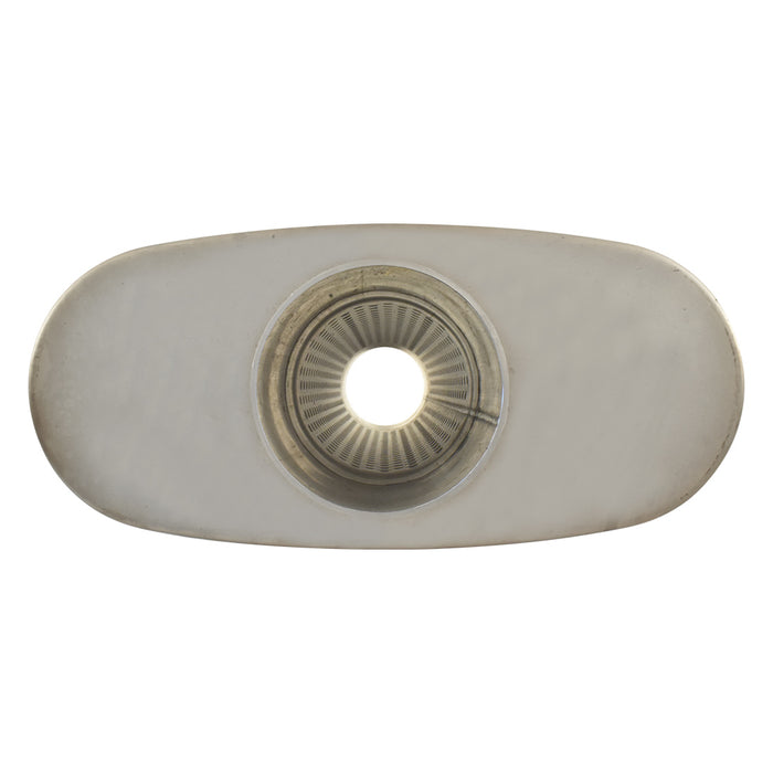 Outlaw T-409 Stainless Steel Straight Through Muffler, Single 2-1/4" Inlet/Outlet, Centre/Centre