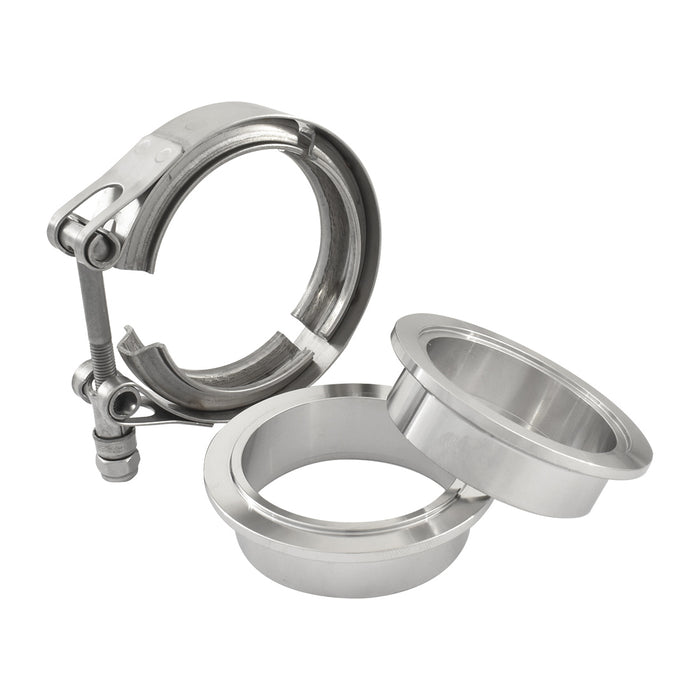 304 Stainless Steel 2-1/4 Inch Exhaust Pipe V-Band Clamp Flange, 2.25" 57mm