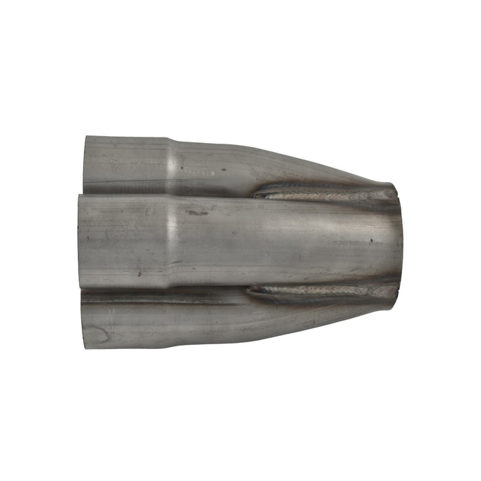 4 Into 1 Unpolished Stainless Steel Merge Collectors 4 x 1-7/8" ID 3" Out 7" Long