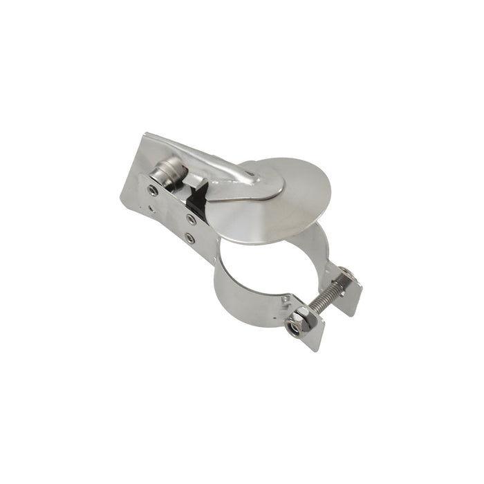 2" Inch Silent Exhaust Stack Raincap, Chrome Plated