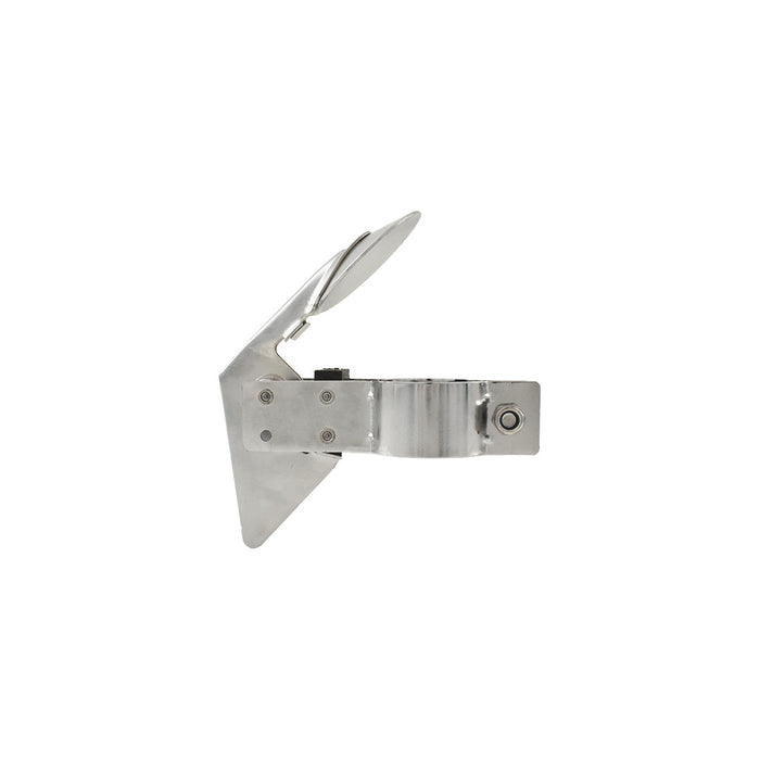 2" Inch Silent Exhaust Stack Raincap, Chrome Plated