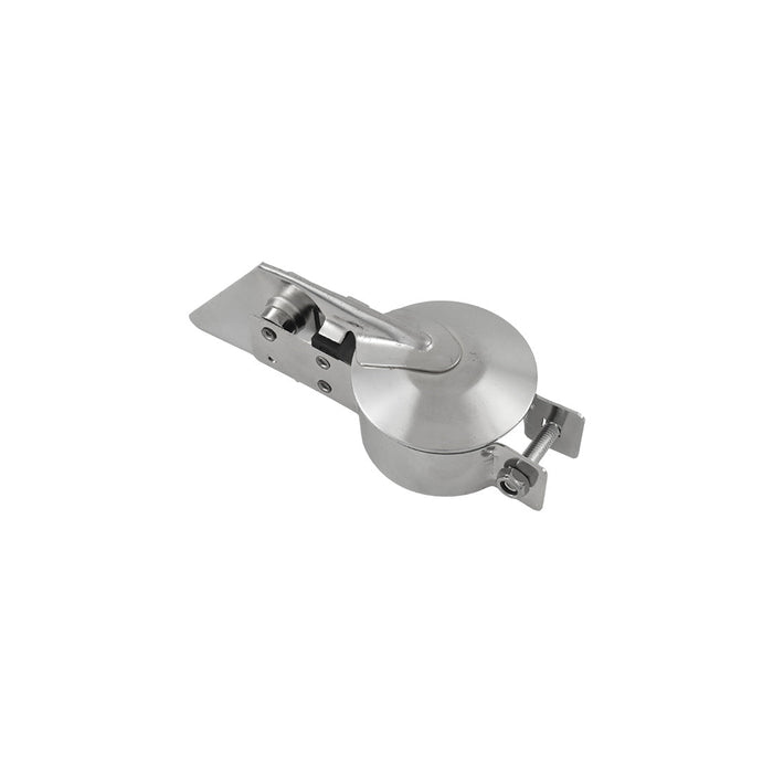 2-1/2" Inch Silent Exhaust Stack Raincap, Chrome Plated