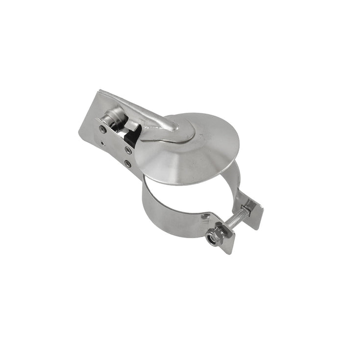 2-1/2" Inch Silent Exhaust Stack Raincap, Chrome Plated