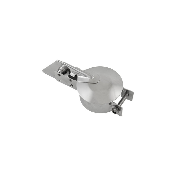 3" Inch Silent Exhaust Stack Raincap, Chrome Plated