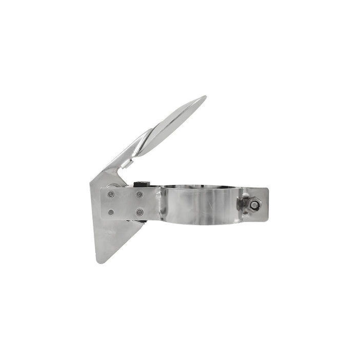 3" Inch Silent Exhaust Stack Raincap, Chrome Plated