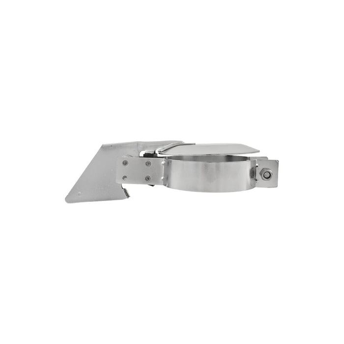 4" Inch Silent Exhaust Stack Raincap, Chrome Plated