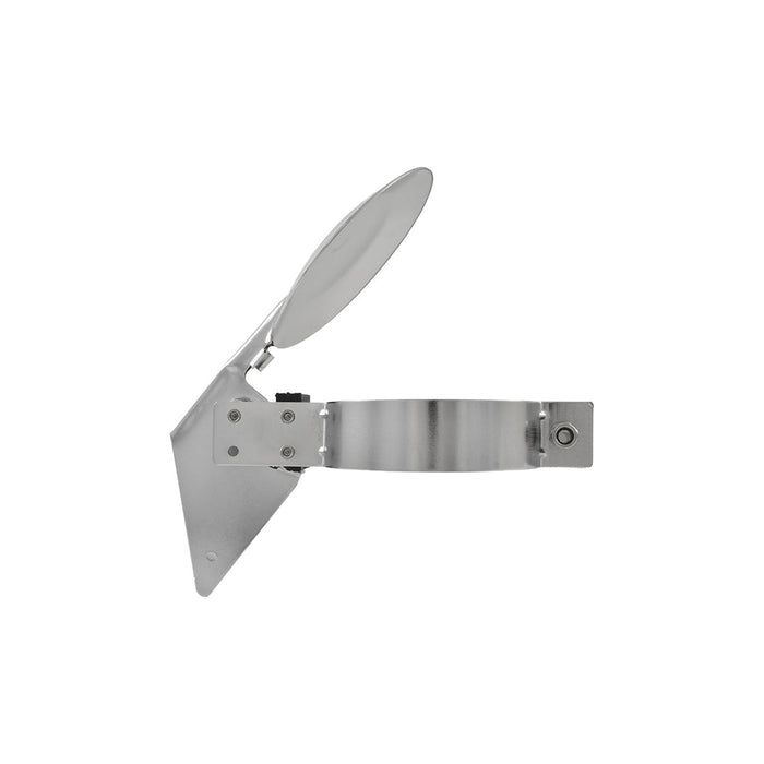 4" Inch Silent Exhaust Stack Raincap, Chrome Plated