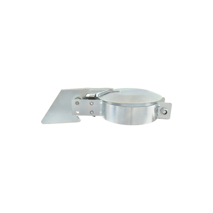 4" Inch Silent Exhaust Stack Raincap, Zinc Plated