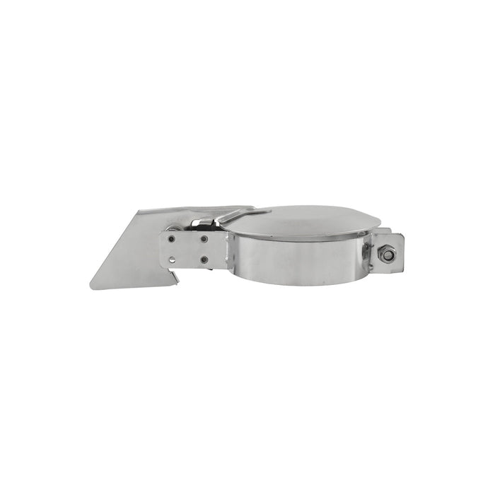 4-1/2" Inch Silent Exhaust Stack Raincap, Chrome Plated