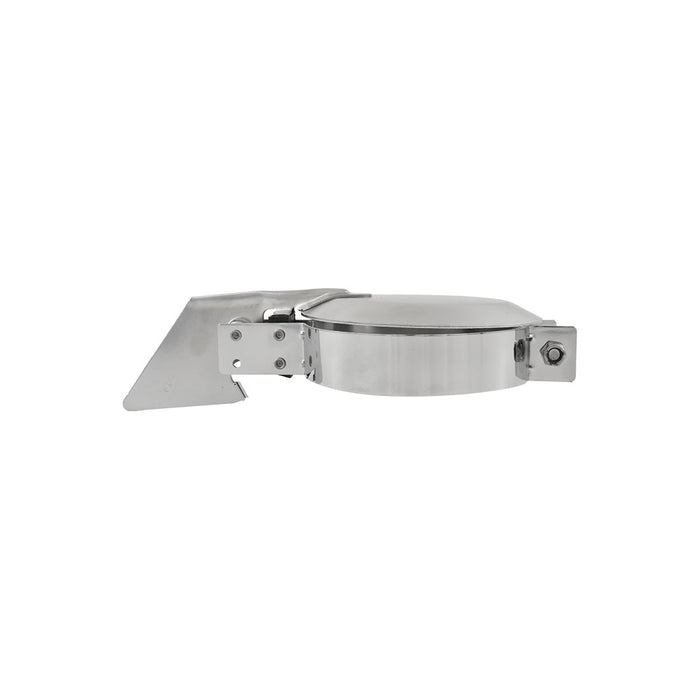 5" Inch Silent Exhaust Stack Raincap, Chrome Plated