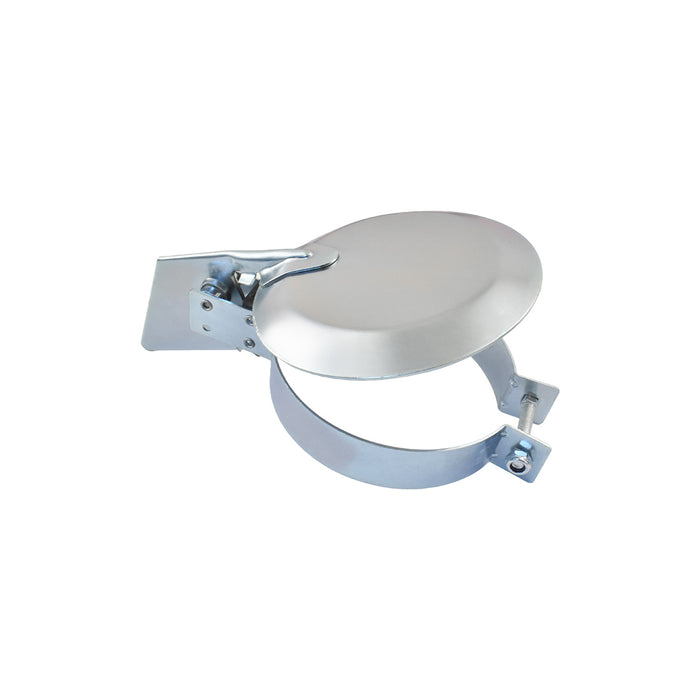 5" Inch Silent Exhaust Stack Raincap, Zinc Plated