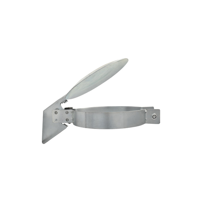 6" Inch Silent Exhaust Stack Raincap, Zinc Plated